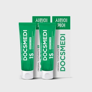 닥스메디 닥트러스트 1S 시린이치약 천연 고불소 시린이 3중 케어 치약, 100g, 2개