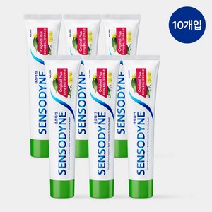센소다인 오리지날 플러스 치약, 100g, 10개