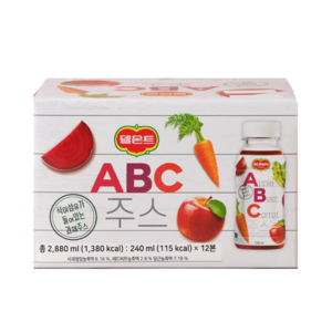 델몬트 ABC주스, 240ml, 24개