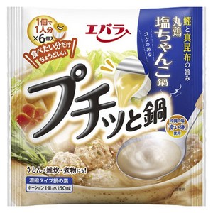에바라 푸칫토 닭 소금 창코나베 6개입, 138g, 1개