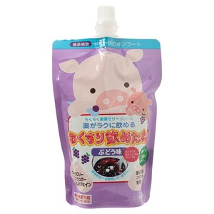 류카쿠산 약 잘 먹었네 젤리형 오블라토 포도맛 팩, 200g, 5개