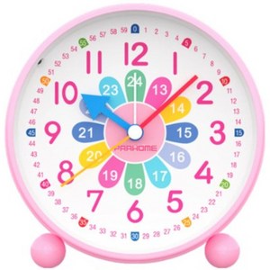 프라홈 무소음 숫자 교육용 알람 탁상시계