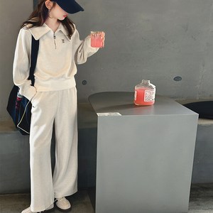 조이걸스 2024년 춘추 new spring-fall 반집업 맨투맨 여학생 상하의 여아 세트 츄리닝 팬츠 스웨트 바지 생활복 츄리닝 프릴 후드티 쥬니어 초등생 중학생 초중생
