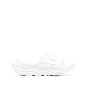 HOKA 오라 리커버리 슬라이더 샌들, US men 7(KR 250), 화이트계열