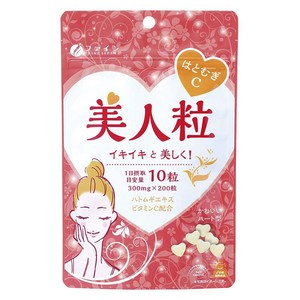 화인재팬 율무C 미인 타블렛, 200정, 1개