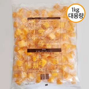 [론칭특가] 생망고 고함량 디저트 애플 망고젤리 1kg+1kg, 2개, 1kg