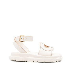 디올 버클 클로저 샌들, FR 36(KR 220), 베이지계열