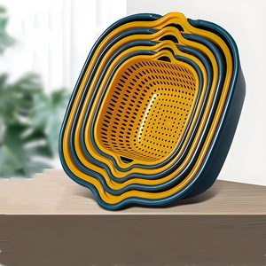 Siemzon 주방 물빠짐 바구니 8종 세트