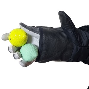 [화이트크라운골프] 겨울 방한용품 골프 발토시 레그워머 거위털 구스 겨울 골프장갑 (무료배송), 구스장갑_화이트