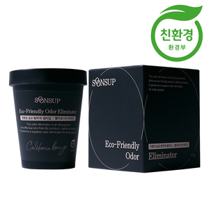 순숲 친환경 살균 탈취제 겔타입 캘리포니아 브리즈, 250g, 1개