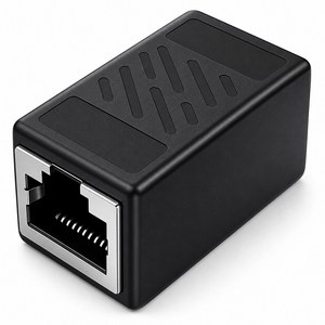 RJ45 랜선 커플러 CAT6 FTP 랜선 연장 커넥터 1Gbps LAN 케이블 암암 젠더