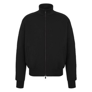 디올 하이 넥 집업 재킷