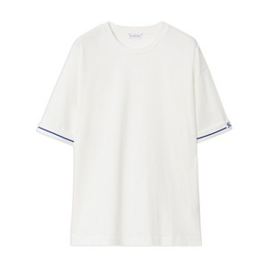 버버리 반소매 티셔츠, 화이트계열, Mid standard S(KR 55)