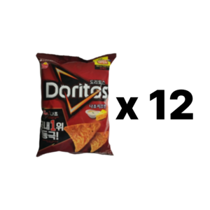 도리토스 나쵸치즈맛, 84g, 12개