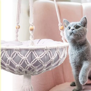 유이트 코지캣 고양이 해먹 100% 핸드메이드, A, 1개