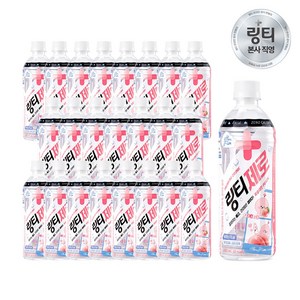 링티 제로 복숭아맛, 500ml, 24개