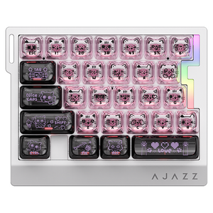 에이재즈 AK029 RGB 29키 유선 기계식 한손 키보드