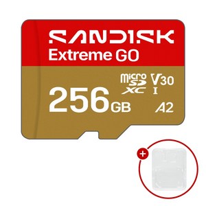 샌디스크 마이크로SD카드 Extreme 익스트림 SDSQXGN + SD카드 케이스 패키지