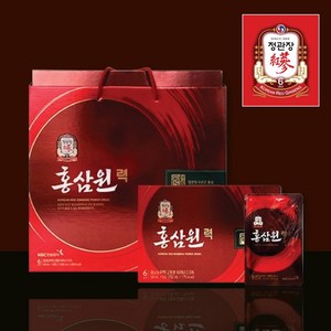 정관장 홍삼원력 홍삼포 홍삼 농축액 엑기스 50ml 30포 선물세트