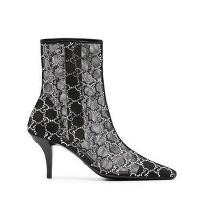 구찌 GG 모티프 앵클 부츠 85mm, Italy 37(KR 240), 블랙계열