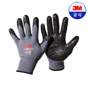 3M 프로그립4000 터치 / 스마트폰 터치 기모 방한 작업 장갑, S, 10개, 그레이 S