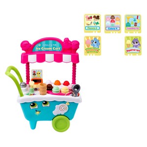 립프로그 아이스크림 카트 한영버전, 혼합색상, 1세트