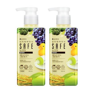 세이프 유기농 발아현미 주방세제, 385ml, 1개