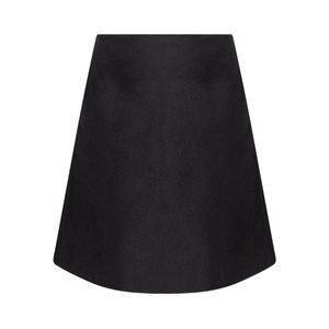 알렉산더맥퀸 satin A-line skirt, 블랙계열, Italy 40(KR 55)