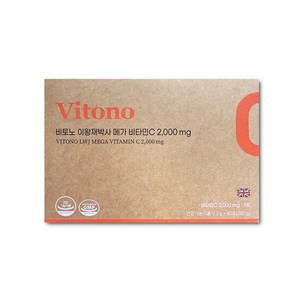 비토노 이왕재박사 메가 비타민C 2 000mg, 180g, 2개