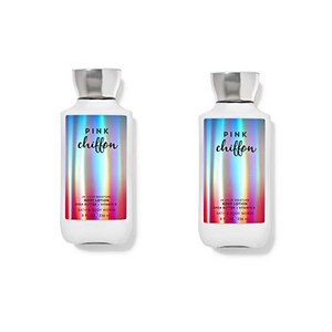 Bath & Body Works 배쓰앤바디웍스 배쓰밤앤 바디 웍스 핑크 쉬폰 로션 8온스(2팩)