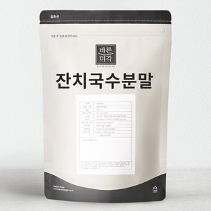 바른미각 잔치국수 분말, 500g, 1개