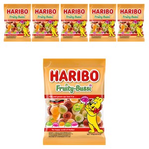 하리보 프루티부시 젤리, 100g, 6개