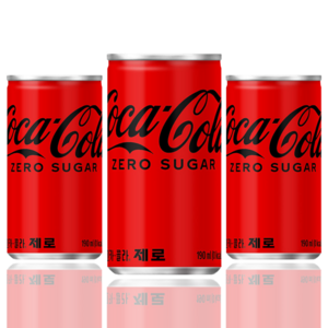 코카콜라 제로, 190ml, 60개