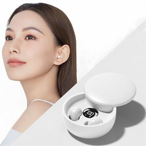 Fowod 미니 수면 이어폰 최신상 초소형 무선 블루투스 이어폰