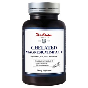 닥터브라이언 킬레이트 마그네슘 임팩트 베지터블 캡슐, 90정, 1개