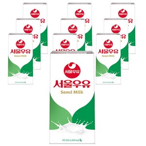 서울우유 멸균 흰우유, 1000ml, 10팩