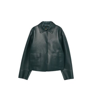 몽클레르 하리코 쓰리인원 레더 셔츠 재킷, 그린계열, Numeric 2(KR 66)