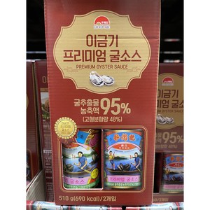 이금기 프리미엄 굴소스, 510g, 4개