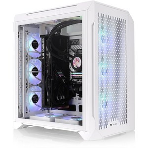 써멀테이크 CTE C700 Air (Snow) 미들타워 PC케이스, 1개