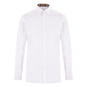 버버리 긴소매 셔츠, 화이트계열, Mid standard XXXS