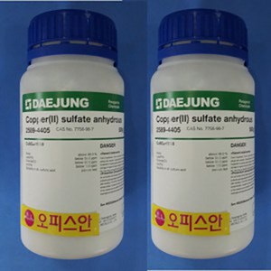 황산제이구리5수화물/황산구리 (ko) Coppe(II) Sulfate pentahydate 99% (EP/GR) 500G-1KG(s)황산제2구리, SAM-GR, 1개, 500ml