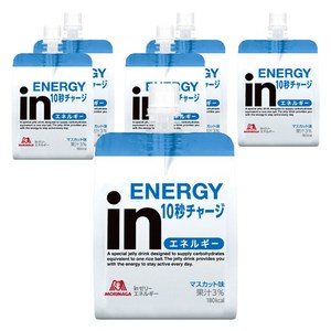 모리나가제과 in젤리 10초만에 영양보충 에너지 머스캣맛 180g x6개묶음, 180g, 6개