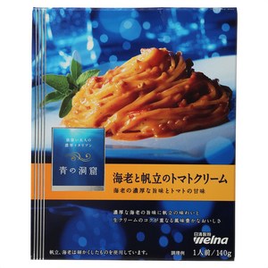 닛신 아오노 도우쿠츠 새우와 가리비 토마토 크림, 140g, 1개