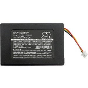 Cameon Sino 1200mAh Battey 533-000132 fo Logitech G533 G933 G933S, CS-LOG933SL, 1개