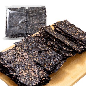 튀기지 않은 마른 찹쌀 김부각 60장, 1개, 530g