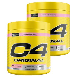 셀루코어 C4 오리지널 프리-워크아웃 핑크 레모네이드, 408g, 2개
