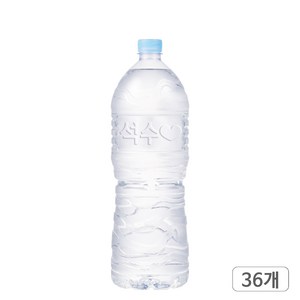 석수 무라벨 생수, 2L, 36개