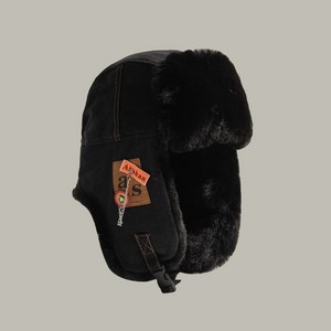 화이트리버 군밤모자 귀덮개 군밤장수 방한 귀도리 귀달이모자 커플캠핑