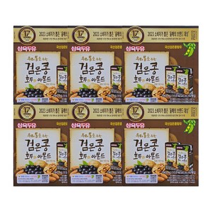 삼육두유 검은콩호두아몬드 두유, 190ml, 96개