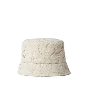 몽클레르 브로드리 앙글레즈 버킷 햇, M(KR 600), 화이트계열